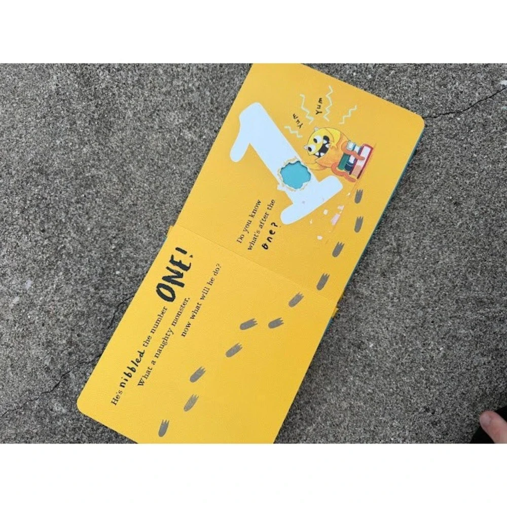 Nibbles Numbers by Emma Yarlett Kane Miller Board Book Counting Monster‎ 2019